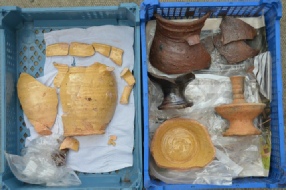 Archeological ceramics identification training