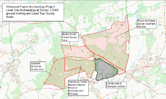The Sherwood Forest National Nature Reserve Archaeological Survey.