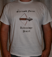 Sherwood Forest Archaeology Project t-shirt
